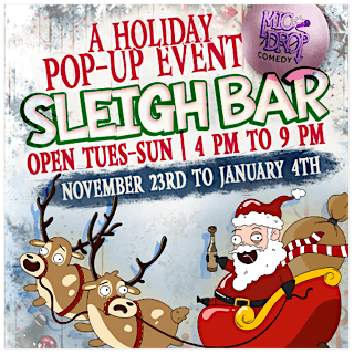 SLEIGH BAR: HOLIDAY POP UP LOUNGE | Event in Plano | AllEvents