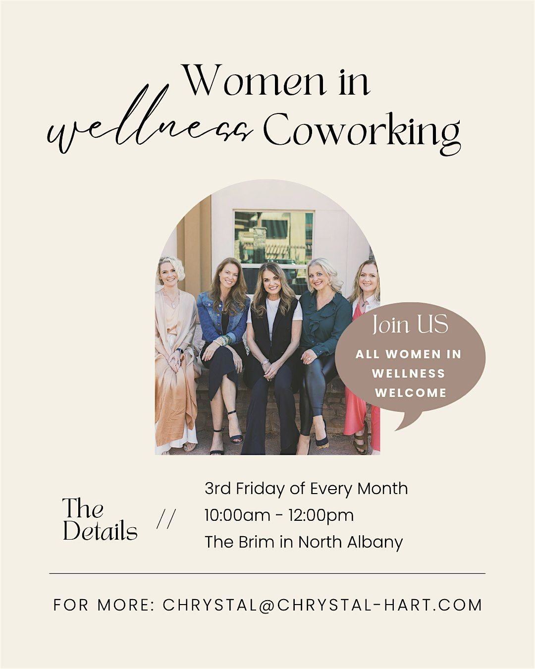 Women in Wellness Collective –Coworking at The Brim, 19 December | Event in Albany | AllEvents