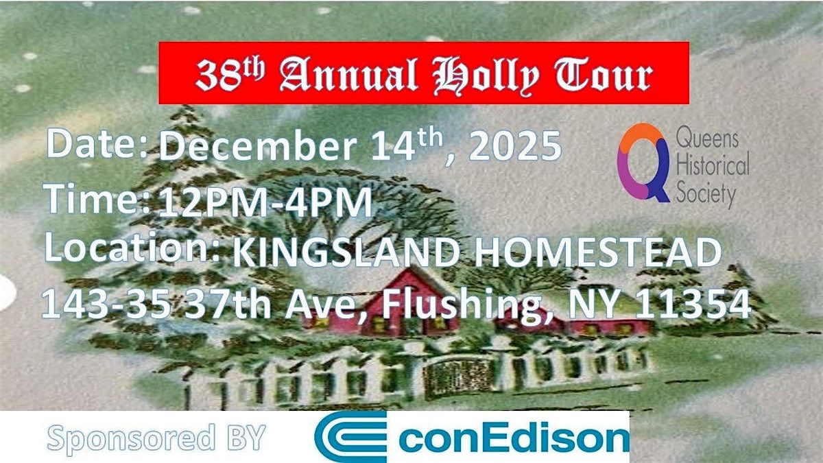 All Aboard the Annual QHS Holiday House Tour!, 14 December | Event in Flushing | AllEvents