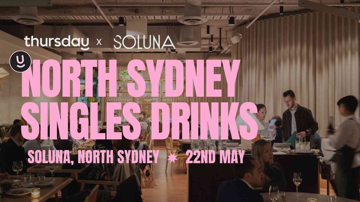 Thursday | Soluna (all ages) | North Sydney, 22 May | Event in Sydney | AllEvents