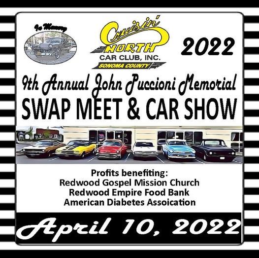 9th Annual John Puccioni Swap Meet Santa Rosa Veterans Building April 10 2022 Allevents In Sonoma Events 2022