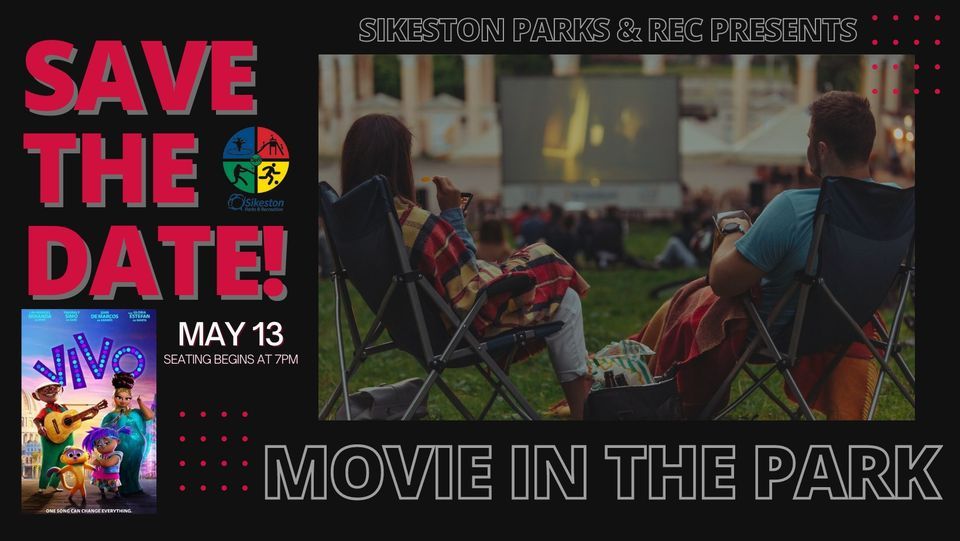MOVIE IN THE PARK , Sikeston Complex, May 13 2023 AllEvents.in