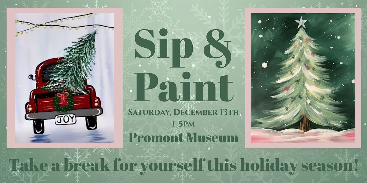 Holiday Sip and Paint, 13 December | Event in Milford | AllEvents