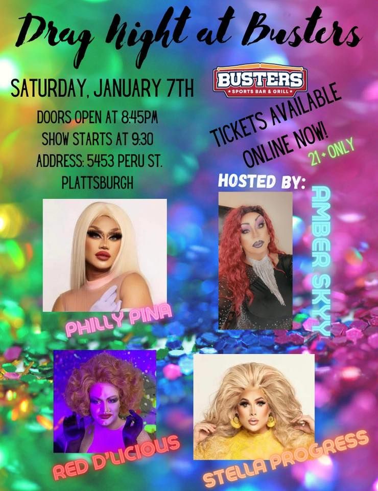 Drag Night at Busters, Buster's Sports Bar & Grill, Plattsburgh