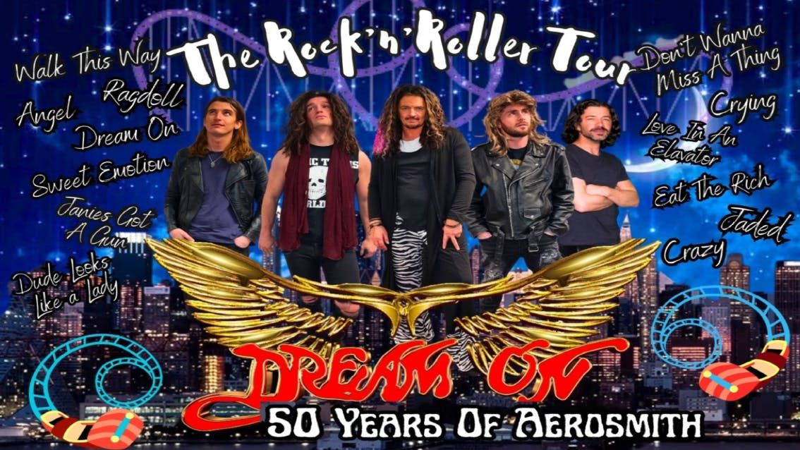 🤘🏼AEROSMITH NIGHT with DREAM ON the definitive tribute PLUS Special Guest, 24 July | Event in Shrewsbury
