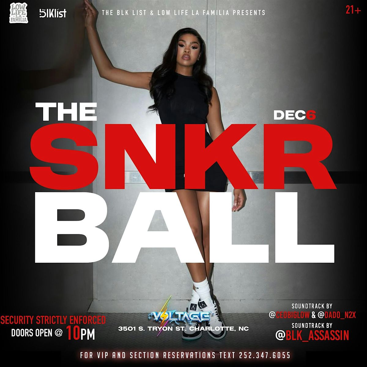 THE SNKR BALL, 6 December | Event in Charlotte | AllEvents