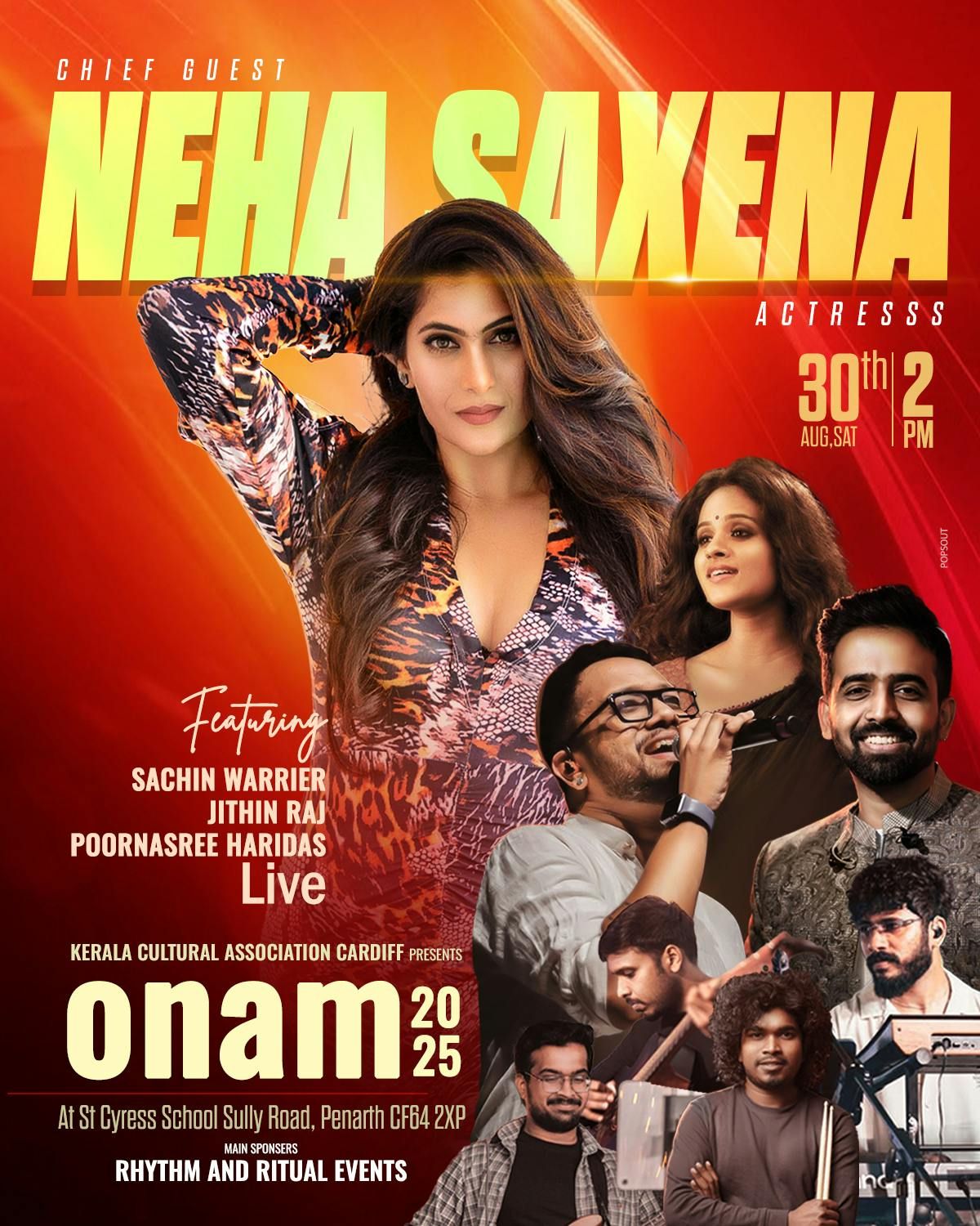 KCA Onam 2025, 30 August | Event in Penarth | AllEvents