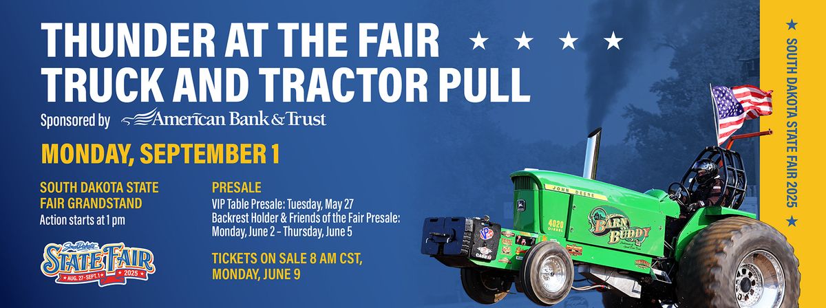 Two Days of Thunder - Truck and Tractor Pull at Stanislaus County Fairgrounds, 11 July | Event in Turlock