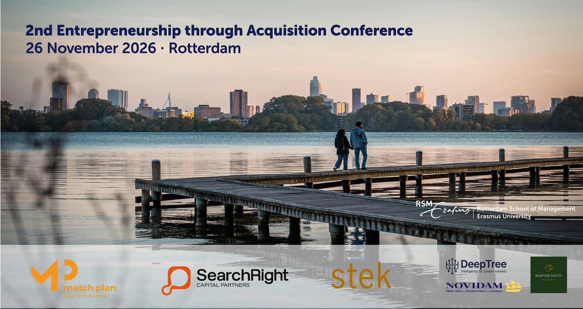 RSM Entrepreneurship Through Acquisition (ETA) Conference 2026