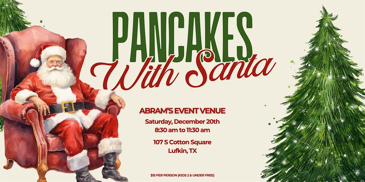 Pancakes with Santa, 20 December | Event in Lufkin | AllEvents