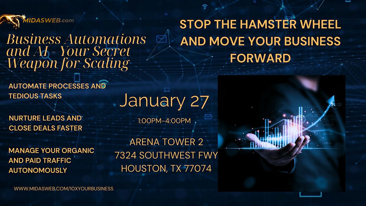 AI and Business Automations, 27 January | Event in Houston | AllEvents