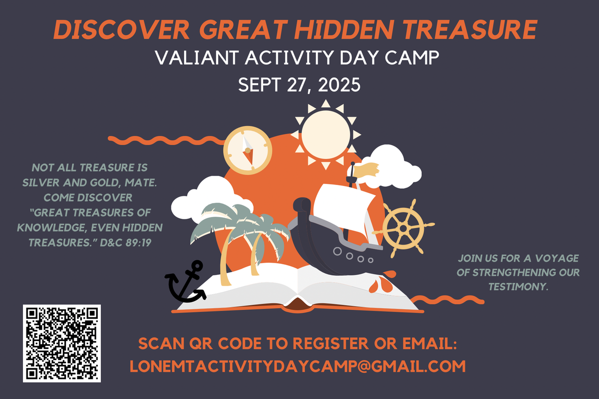 Lone Mountain Stake Valiant Activity Day Camp, 27 September | Event in Las Vegas | AllEvents