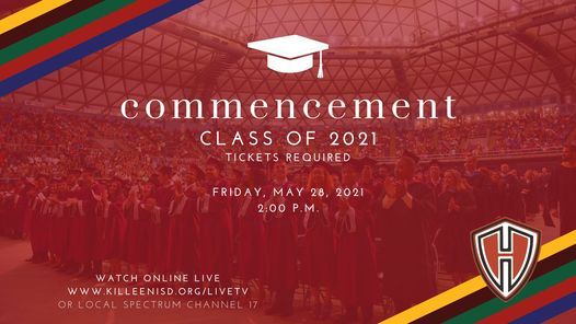 Harker Heights High School Graduation Ceremony Bell County Expo Center Belton May 28 2021 Allevents In Harker High School Graduation 2022