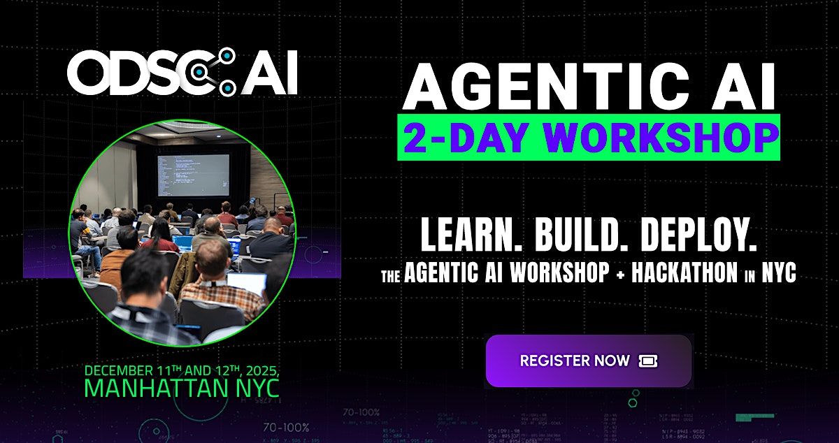 NYC | Agentic AI Workshop, 11 December | Event in New York | AllEvents