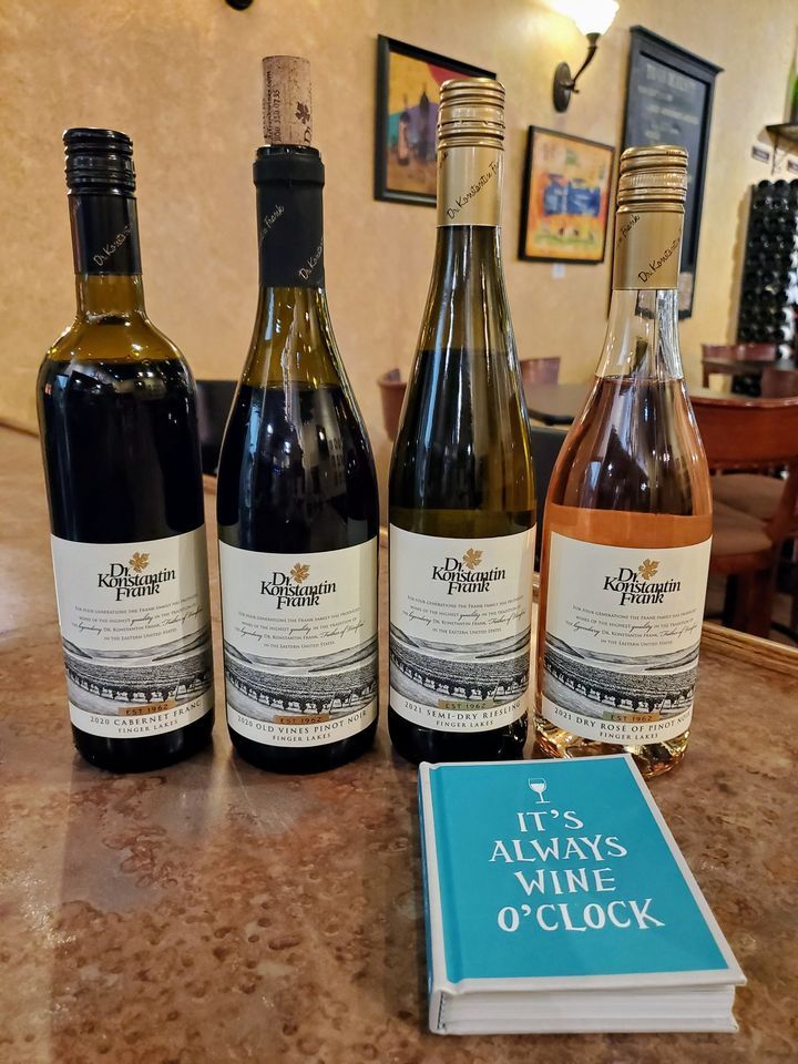 Dr. Konstantin Frank Winery Finger Lakes, New York Wine Tasting