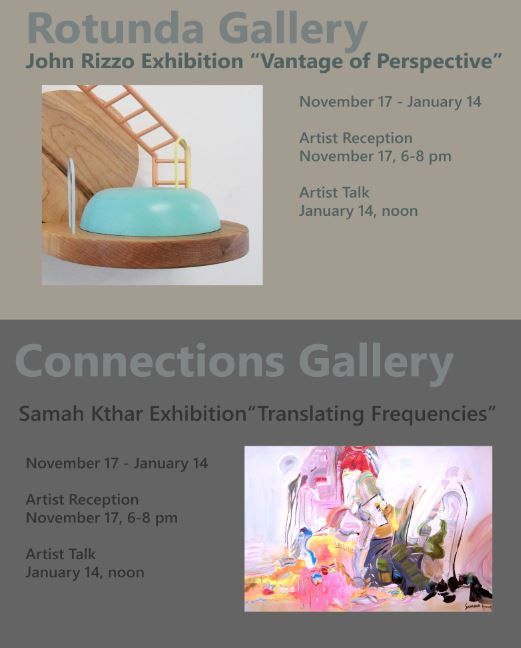 John Rizzo and Samah Khtar Gallery Talk UofM NCRC Galleries, 2800