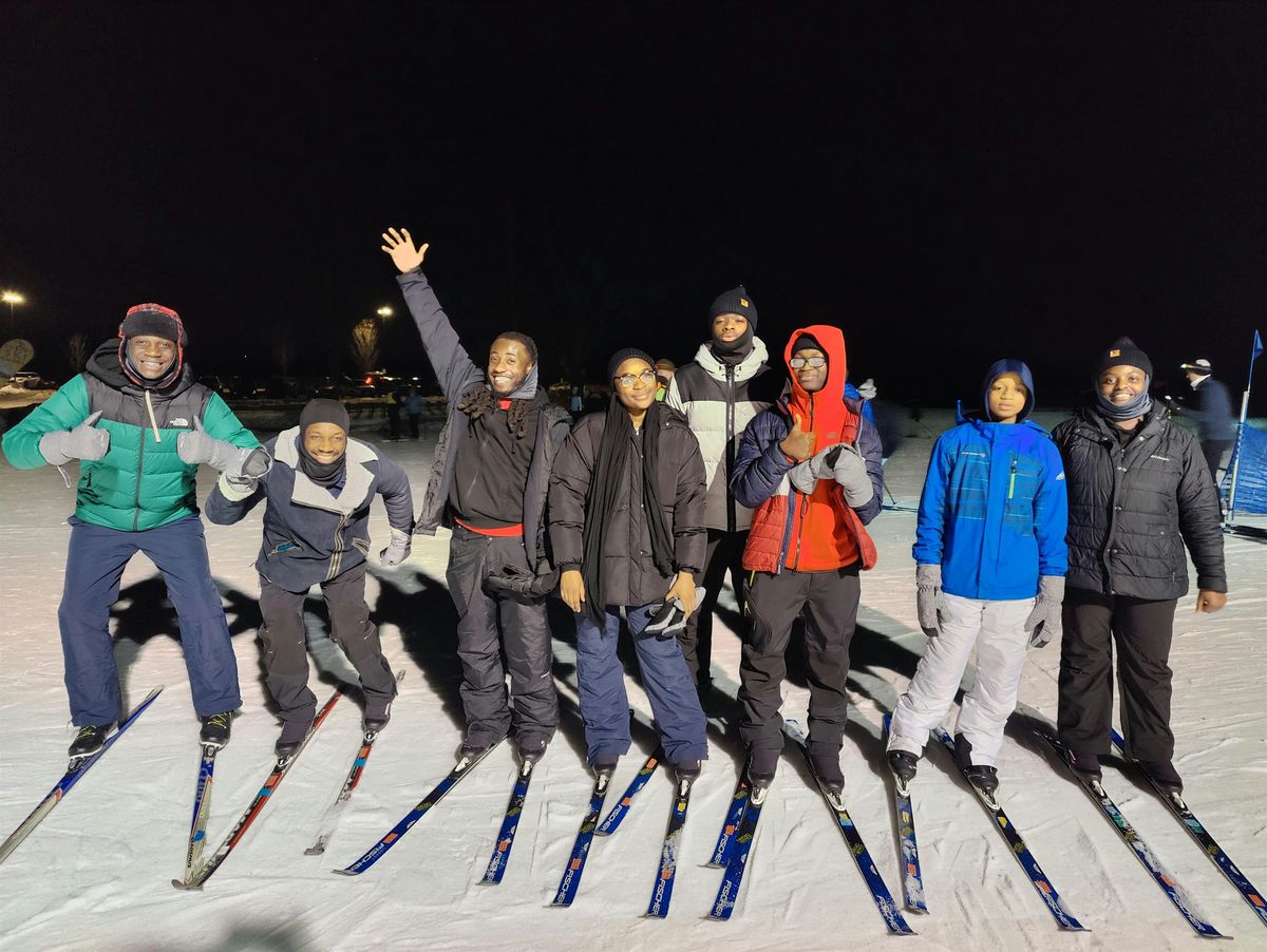 Melanin In Motion Monday Night Movement Nordic  Skiing for the Family (8+), 6 January | Event in Minneapolis