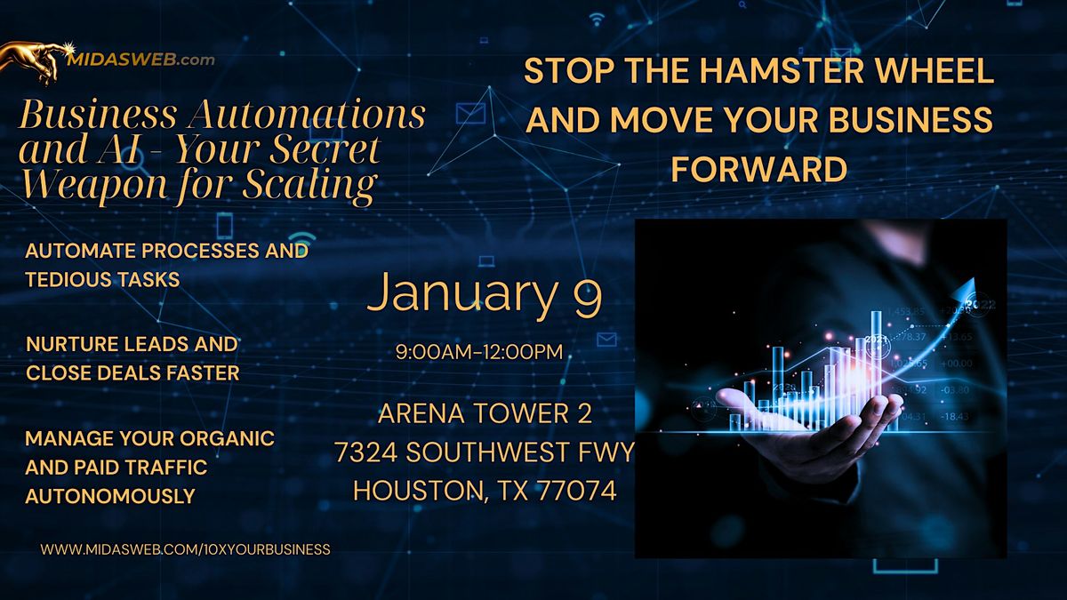 AI and Business Automations, 9 January | Event in Houston | AllEvents