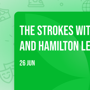 The Strokes with Thundercat and Hamilton Leithauser