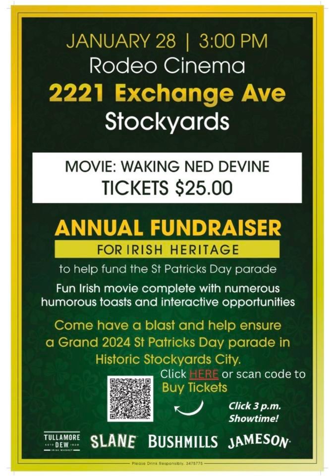 A Wee Tribute To Ireland, Rodeo Cinema, Oklahoma City, January 28 2024