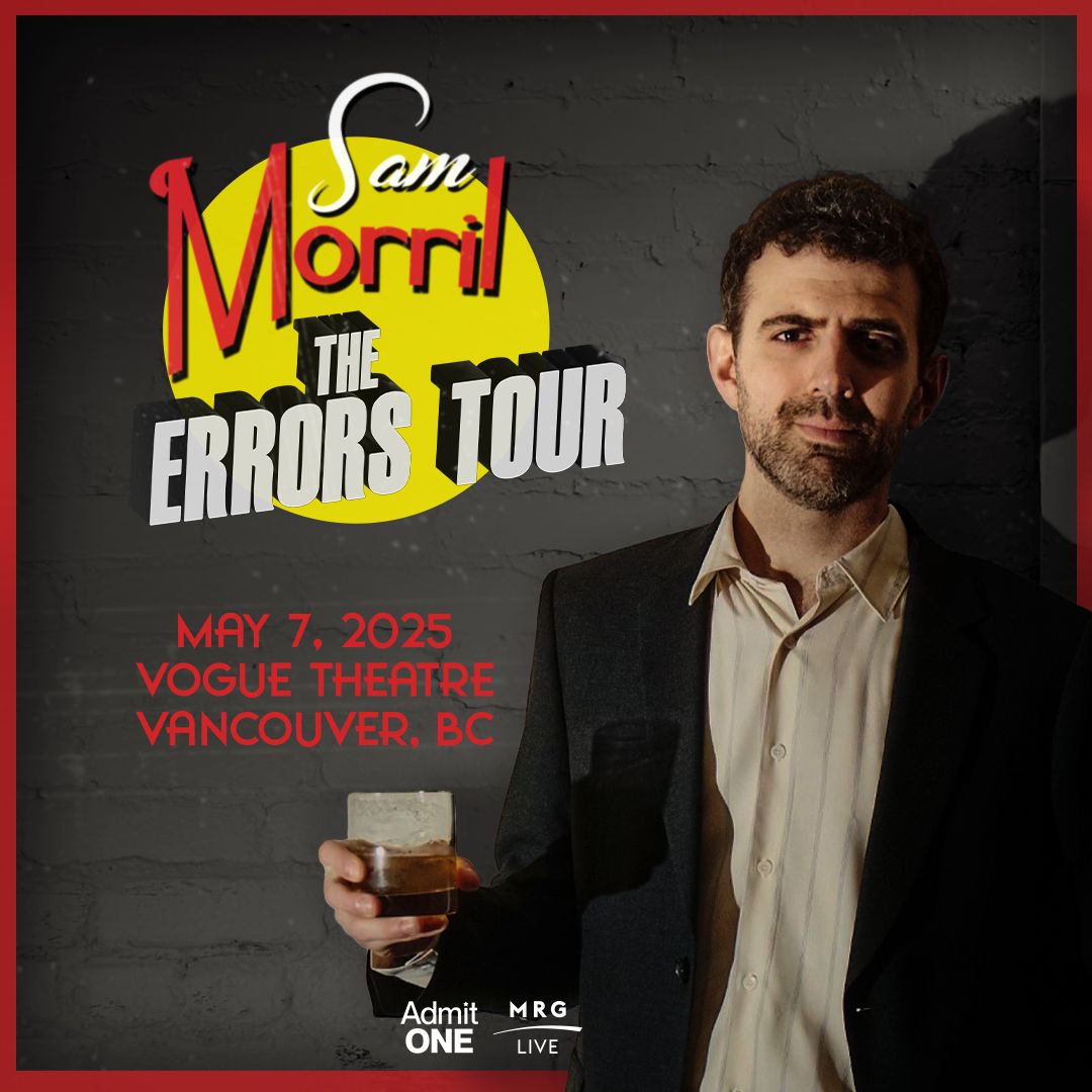 Sam Morril at Tampa Theatre, 27 February | Event in Tampa | AllEvents
