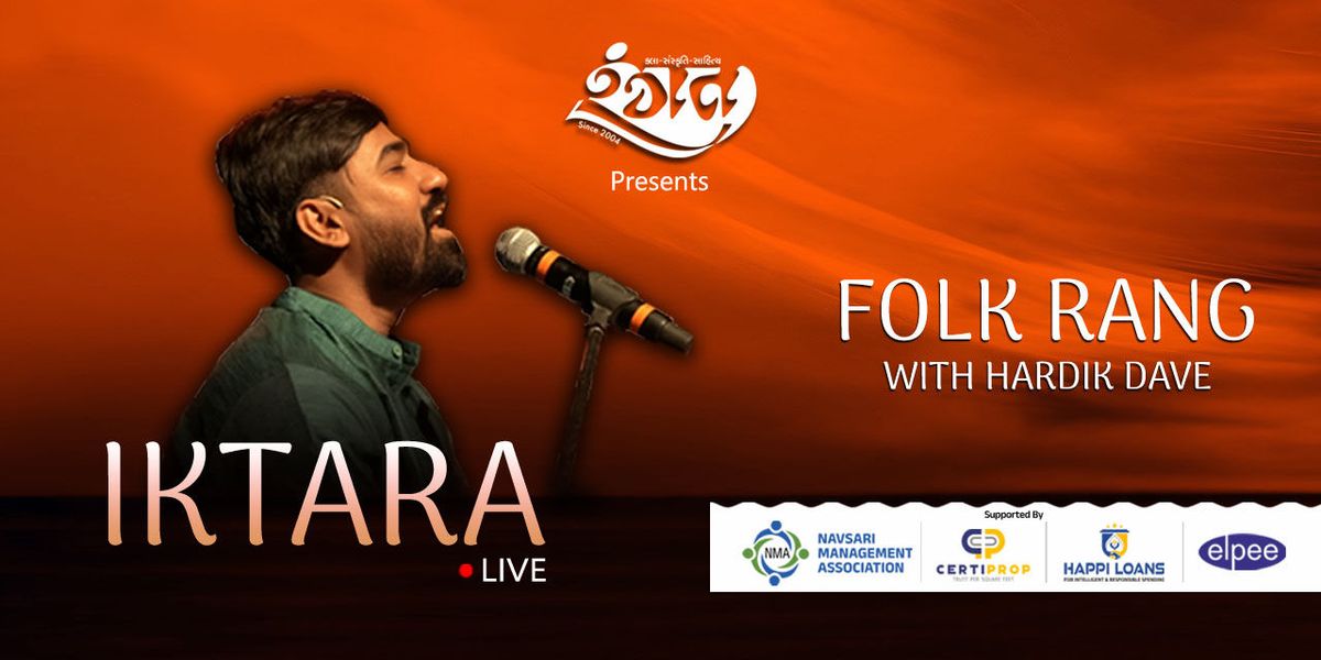 IKTARA - HARDIK DAVE, 23 August | Event in Navsari | AllEvents