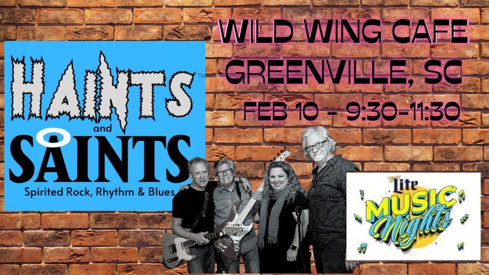 Haints and Saints at Wild Wing Cafe Greenville, Wild Wing Cafe