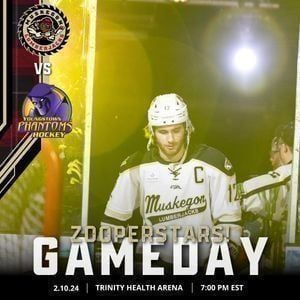 Muskegon Lumberjacks at Youngstown Phantoms