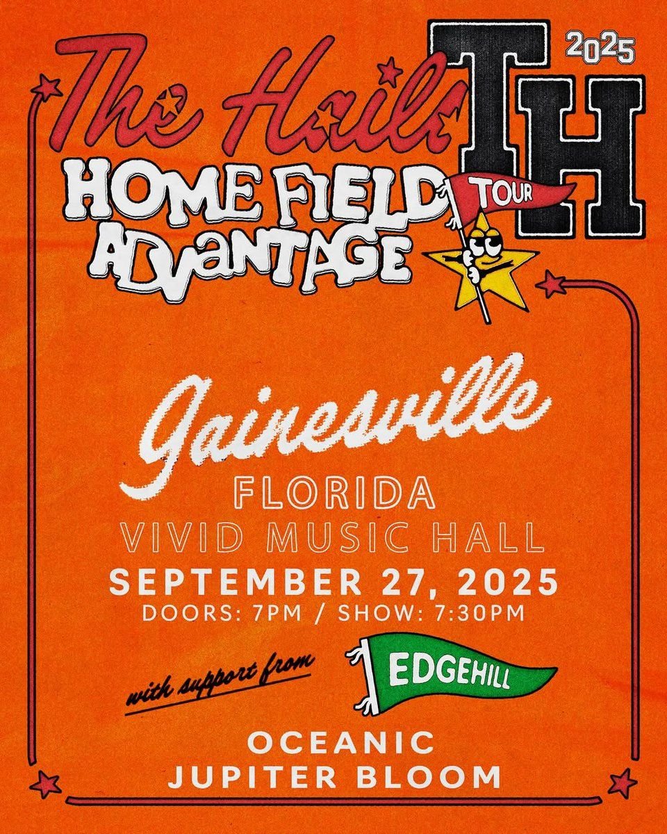 The Hails  Oceanic  Edgehill & Jupiter Bloom, 26 September | Event in Gainesville | AllEvents