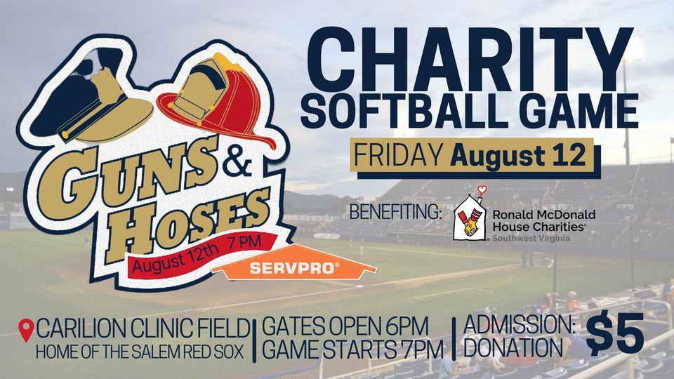 Annual Guns n Hoses Softball Game 2022, Salem Memorial Ballpark, 12