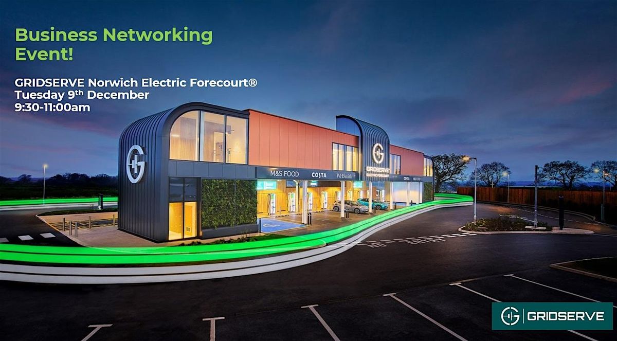 GRIDSERVE Norwich Christmas Business Breakfast 2025!, 9 December | Event in Norwich | AllEvents