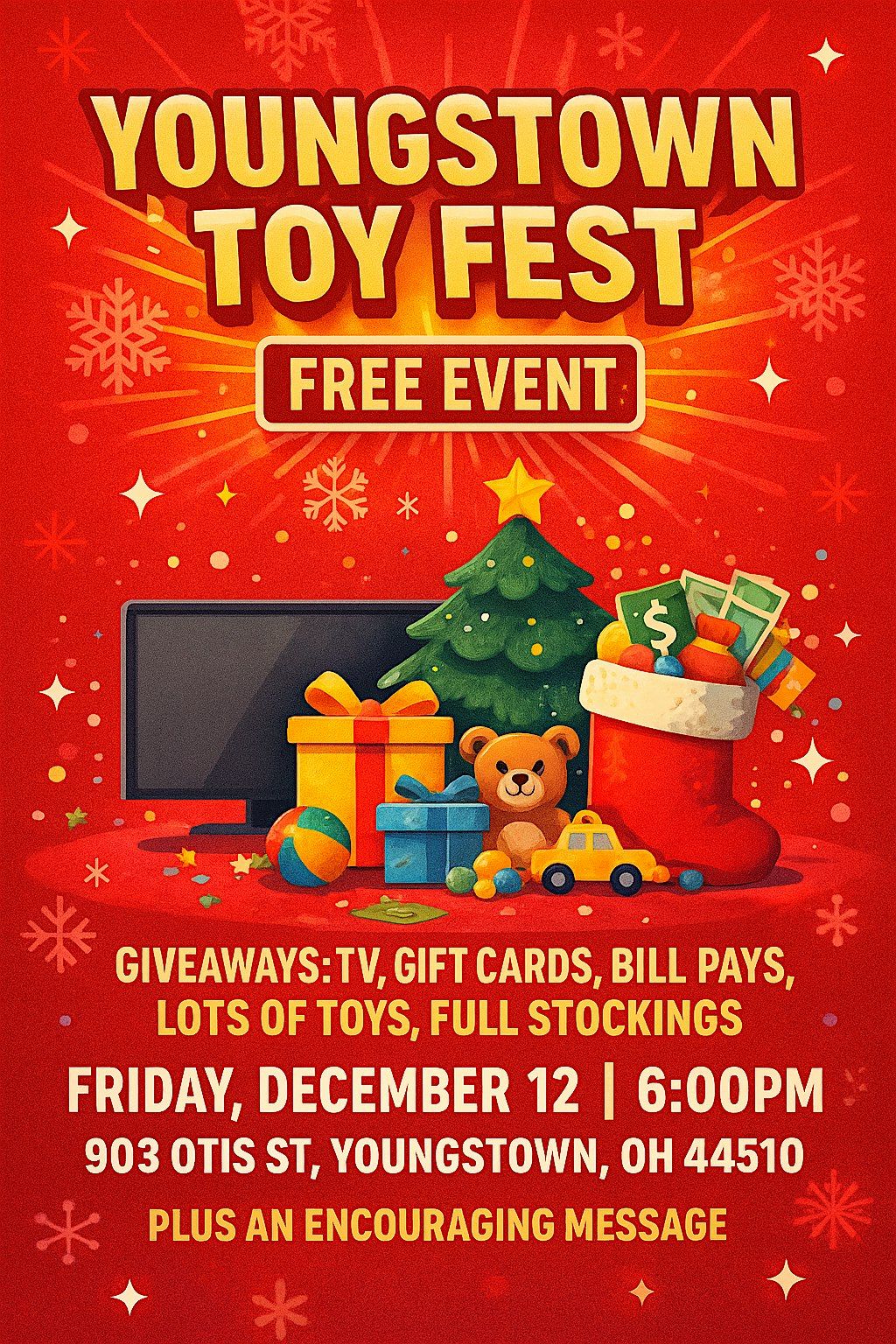 Youngstown Toy Fest, 12 December | Event in Youngstown | AllEvents