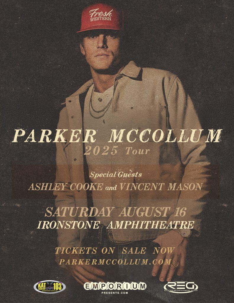 Parker McCollum  Ashley Cooke & Vincent Mason, 13 August | Event in Fresno | AllEvents
