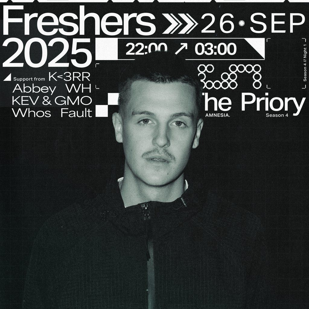 AMNESIA PRESENTS BL3SS - Freshers 25', 26 September | Event in Aberdeen | AllEvents