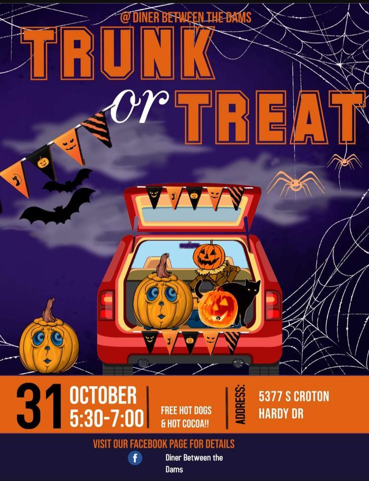 TRUNK OR TREAT at the Diner Between the Dams!, Diner Between The Dams
