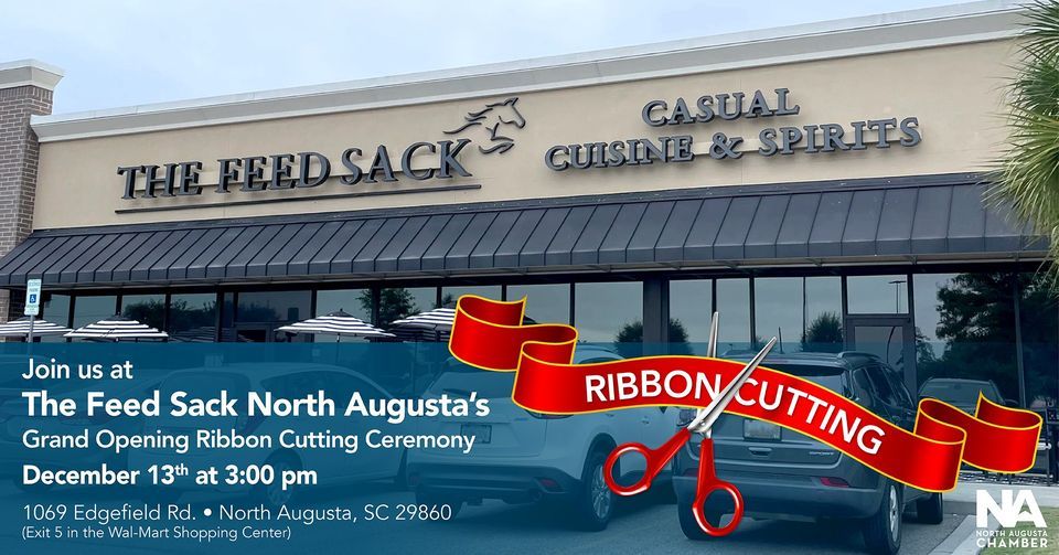 The Feed Sack North Augusta Grand Opening Ribbon Cutting Ceremony, The