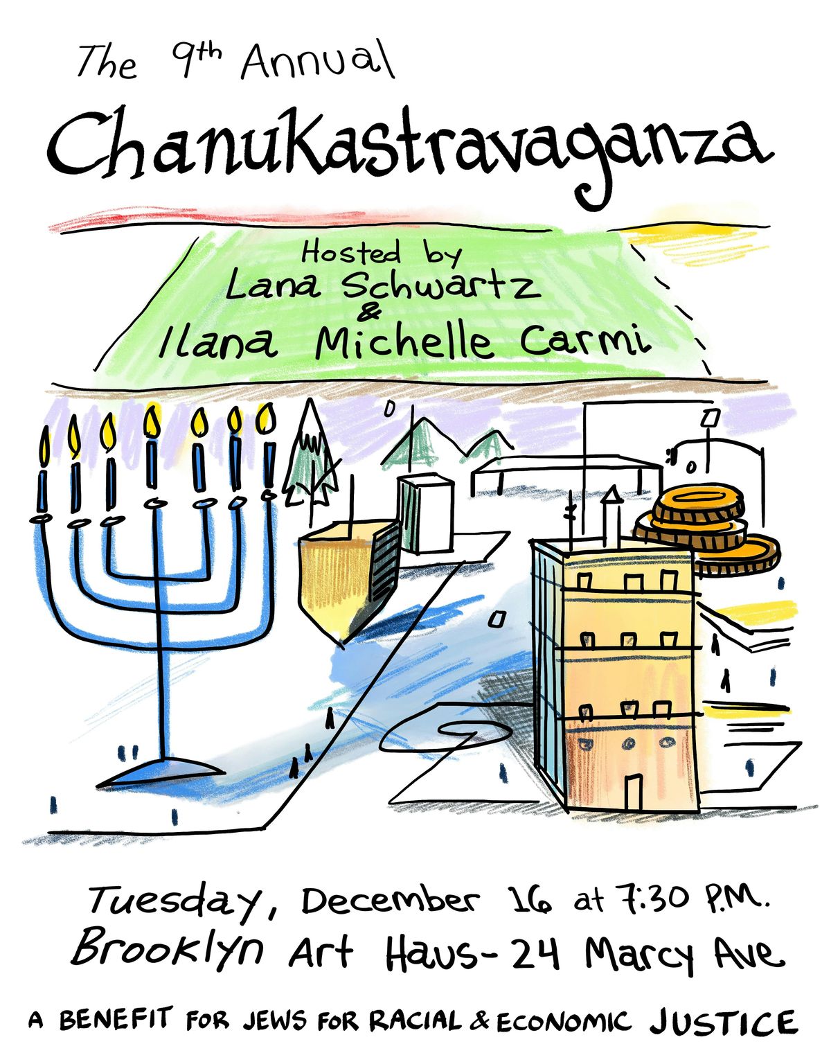 The Ninth Annual Chanukahstravganza!, 16 December | Event in Brooklyn | AllEvents