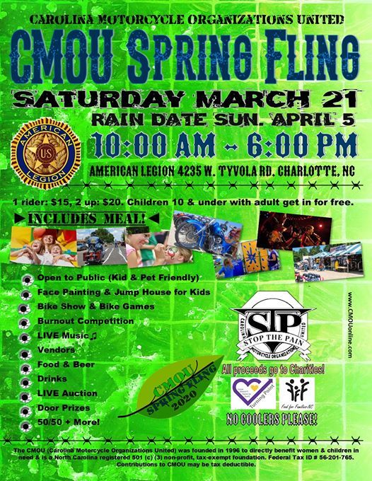 2020 Cmou Spring Fling American Legion Charlotte 21 March