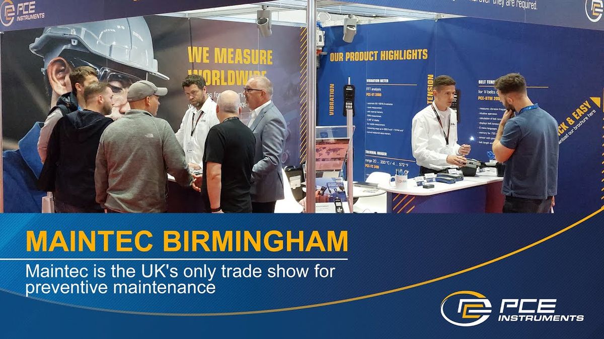 MAINTEC 2025, National Exhibition Centre, Birmingham, 4 June to 5 June ...