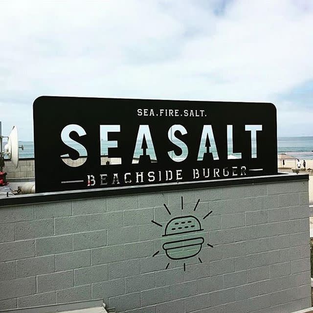 doin time band at sea salt , SeaSalt Beachside Burger, Huntington Beach