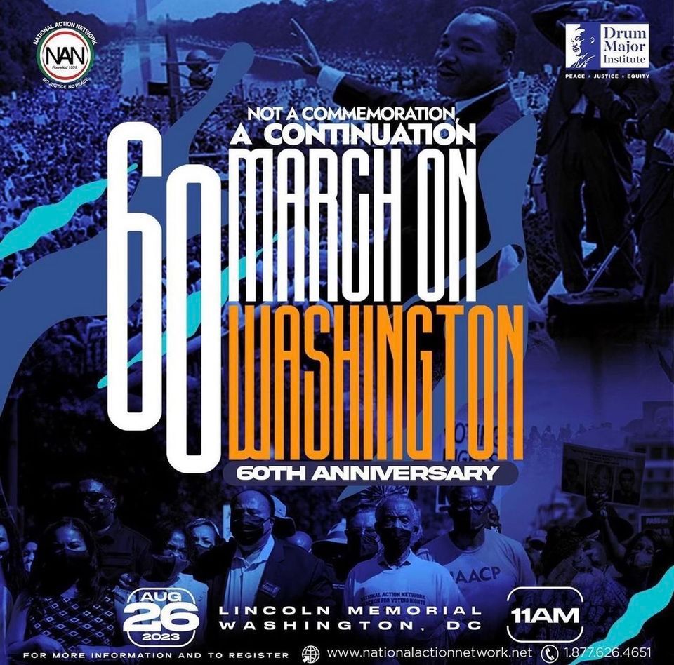 60th Anniversary of the National March on Washington, Lincoln Memorial
