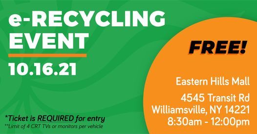 All Events In Williamsville Ny Today And Upcoming Events In Williamsville Ny Nyc Electronics Recycling Events 2022