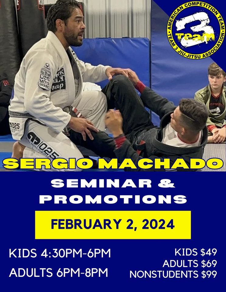 Sergio Machado Seminar and Promotions, Pooler Karate, Krav Maga, & Jiu