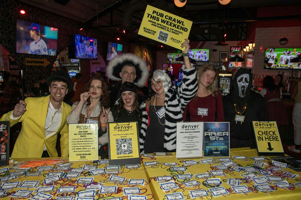 Halloween Costume Bar Crawl