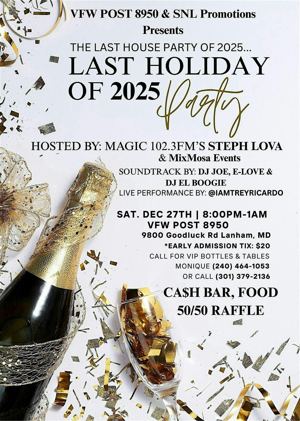 The Last Holiday Party of 2025, 27 December | Event in Lanham | AllEvents