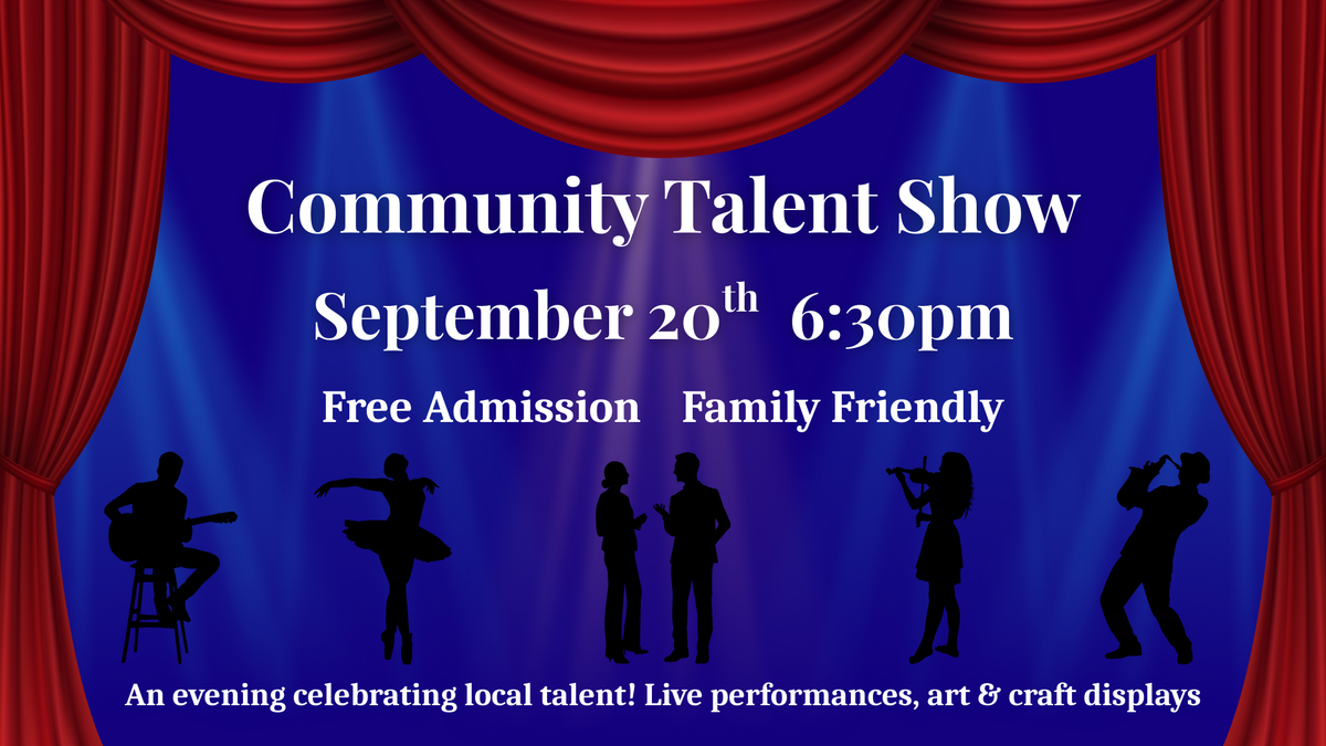 Community Talent Show, 20 September | Event in Fontana | AllEvents