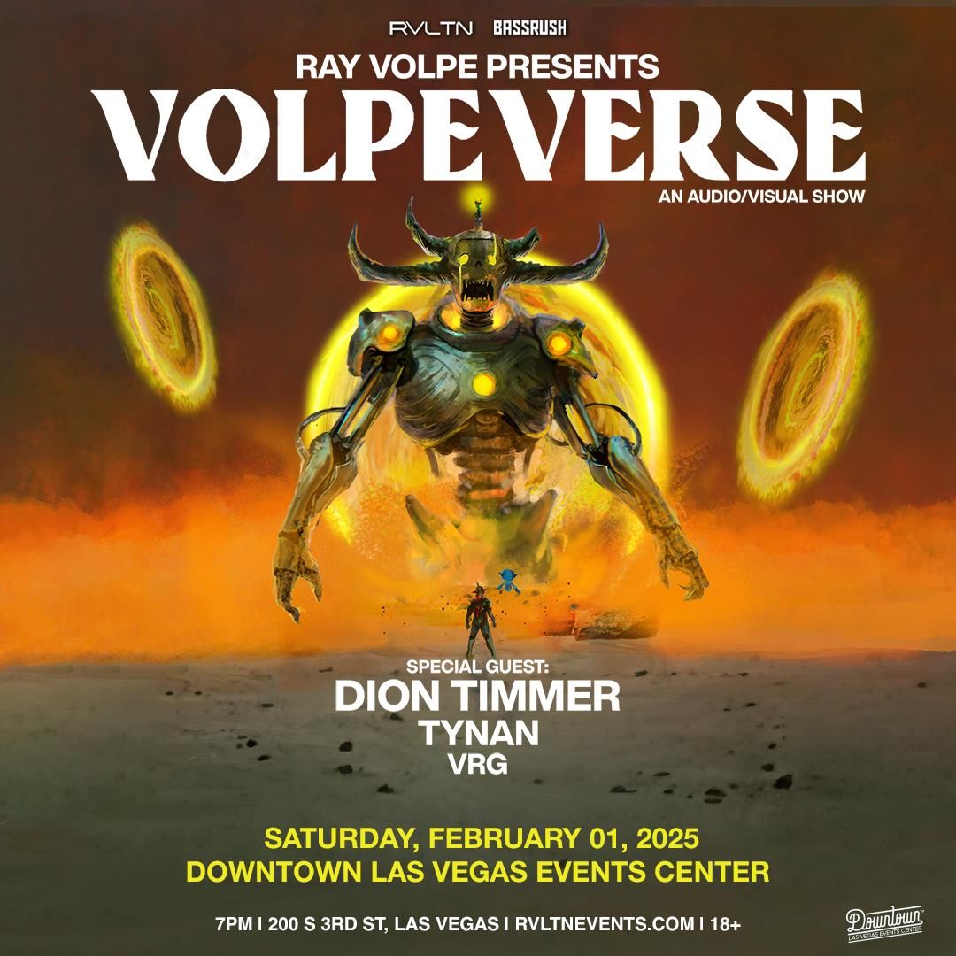 Ray Volpe: FOREVER, VOLPETRON Tour (Bassrush)