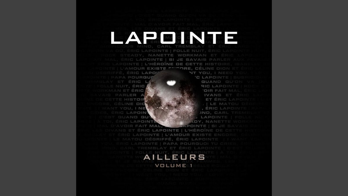Eric Lapointe, 1 January | Event in Quebec | AllEvents
