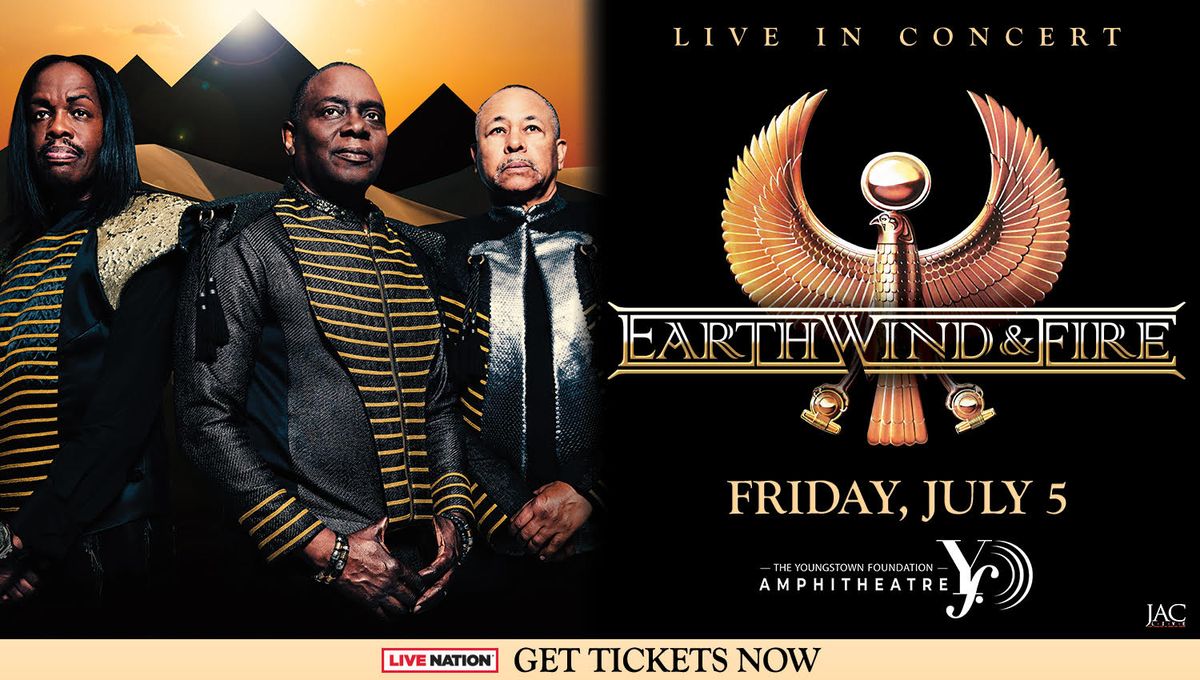 Earth Wind and Fire at CCNB Amphitheatre at Heritage Park, 29 April | Event in Simpsonville | AllEvents