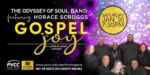 Gospel Joy A Live Listen Learn Concert At Pvcc Piedmont Virginia Community College Charlottesville January 16 2021 Allevents In pvcc calendar 2021